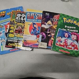 Scholastic Anime & Cartoon Book Collection - Pokemon, Flat Stanley & More (B-L)